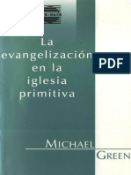 CRISTIANISMO- la evangelizacion en la iglesia primitiva - green,Michael.pdf