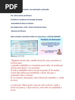 A parábola do semeador. sua esplicação e aplicação