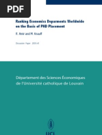 Download Ranking Economics Deparments Worldwide by yiah SN19472282 doc pdf