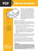 Faktablad Bergvärme
