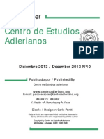 Newsletter # 10 Centro de Estudios Adlerianos