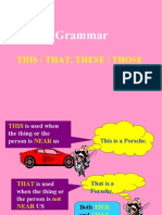 Grammar: This / That, These / Those