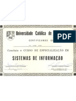 CERTIFICADO UNICAP - Sistemas de Informação