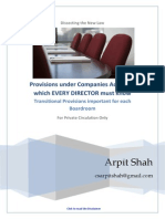 Provisions Under Companies Act Which Every Director Needs To Know
