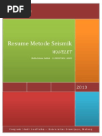 Download Resume Metode Seismik Bella - Wavelet by bella_ds SN194777652 doc pdf