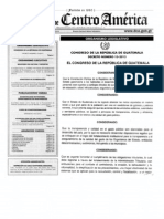 Decreto Numero 13-2013