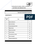 Topicwise Examination Questions: Ec: Electronics and Communications