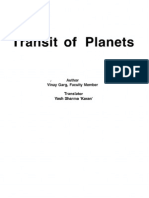 Transit of Planets 