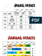 MT Pi/Pm BM Pi/Pm KH BM PER: MON TUE WED THU FRI