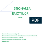 Ebook Gestionarea Emoțiilor