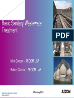 Basic Sanitary Wastewater Treatment