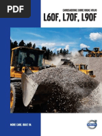 Folheto de produto com especificações volvo