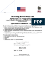 TEA2015 Application