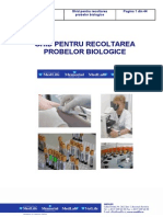 Ghid Pentru Recoltarea Probelor Biologice