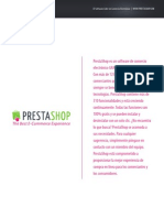 PrestaShop Feature List Es