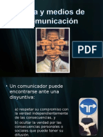 Etica y Medios de Comunicacion