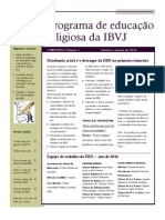 Programaçao Do Setor de Educacao Da IBVJ