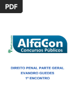 Alfacon Edson Agente de Policia Federal Pf Direito Penal Parte Geral Evandro Guedes 1o Enc 20131115210424
