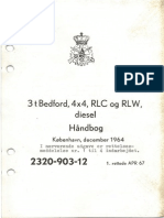 2320-903-12 Handbog, 3 T Bedford, 4x4, RLC Og RLW, Diesel (1964 Dec)