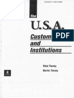 USA Customs and Institutions - Complete Book Guide