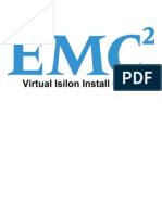 Virtual Isilon Install Guide