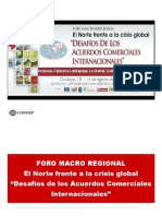 Impacto de La Crisis Financiera - AMPEX, Foro Macroregional