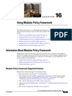 Using Modular Policy Framework