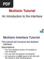 Multisim Software Tutorial