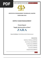 Download Supply Chain Practices at Zara by RAHUL MOHATA SN19488507 doc pdf