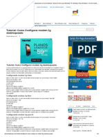 Tutorial - Como Configurar Modem 3g Desbloqueado - Driver Download