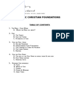 Basic Christian Foundations