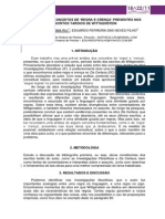 SOBRE OS CONCEITOS DE ‘REGRA E CRENÇA’ PRESENTES NOS ESCRITOS TARDIOS DE WITTGENSTEIN