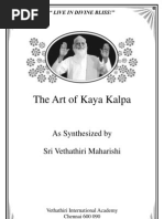Download The Art of Kaya Kalpa by Prof Madhavan  SN19490345 doc pdf