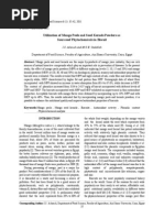 Utilization of Mango Peels and Seed Kernels Powders As Sources of Phytochemicals in Biscuit