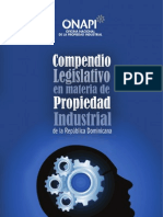 Compendio Legislativo en Materia de Propiedad Industrial de La República Dominicana