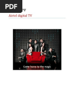 Download Airtel Digital TV by Airtel digital TV SN19494278 doc pdf