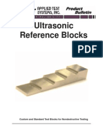 Ultrasonic Inspection-Test Blocks