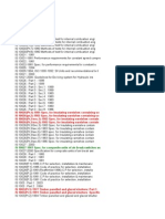 Ndian StandardS List