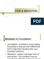 Conciliation & Mediation