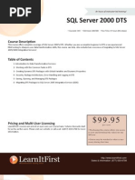 Download SQL Server 2000 DTS by LearnItFirst SN19496819 doc pdf