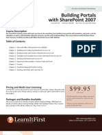 Building Portals with SharePoint 2007