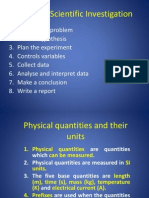 Chapter 1 Science Form 1