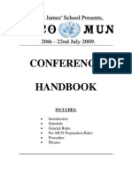 JacoMUN Conference Handbook