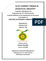 Analysis of Cadfsafassadffasfurrent Trends in Pharmaceutical Industry