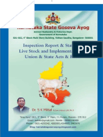 Report of Karnataka Gauseva Ayog Prepared by Dr. S.K. Mittal, Member