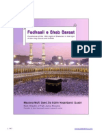 Fadhail Shab-E-Baraat (English) - Mufti Syed Ziauddin Naqshbandi
