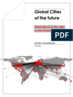 Global Cities - Dependence of cities on the global network