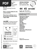 Download GMPTE Manchester Bus 44 45 Timetable by Jeremy Mark SN194993270 doc pdf