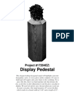 Display Pedestal: Project #17204EZ