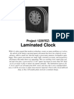 Laminated Clock: Project 12297EZ